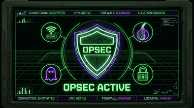 Operational security dashboard and anonymity tools overview