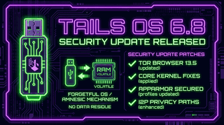 Tails OS 6.8 Released: Key Security Updates for Darknet Users